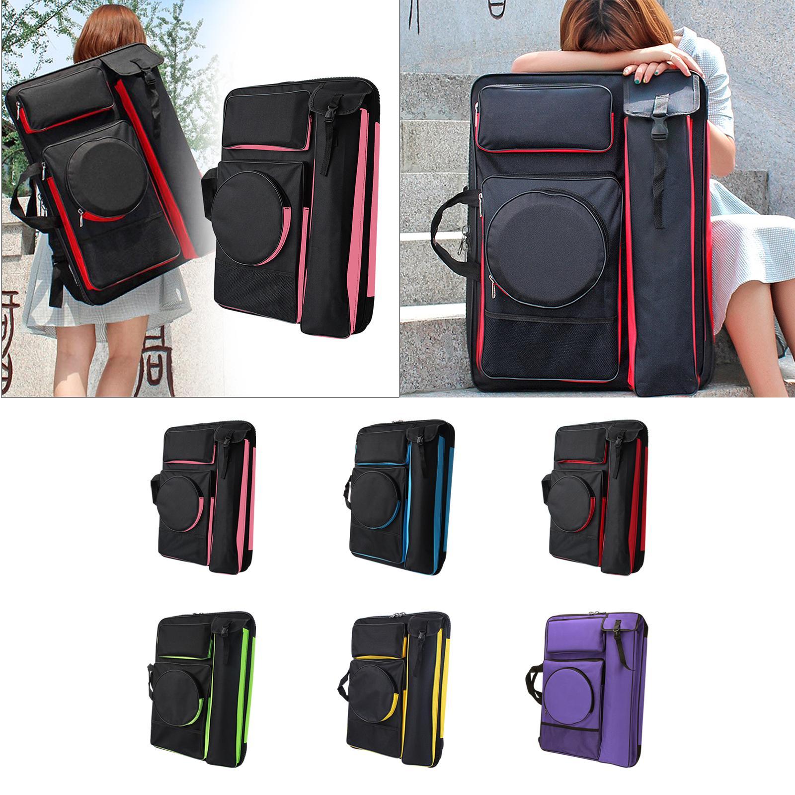 Travel Accessories Drawing - Torba artystyczna z tkaniny Oxford, etui