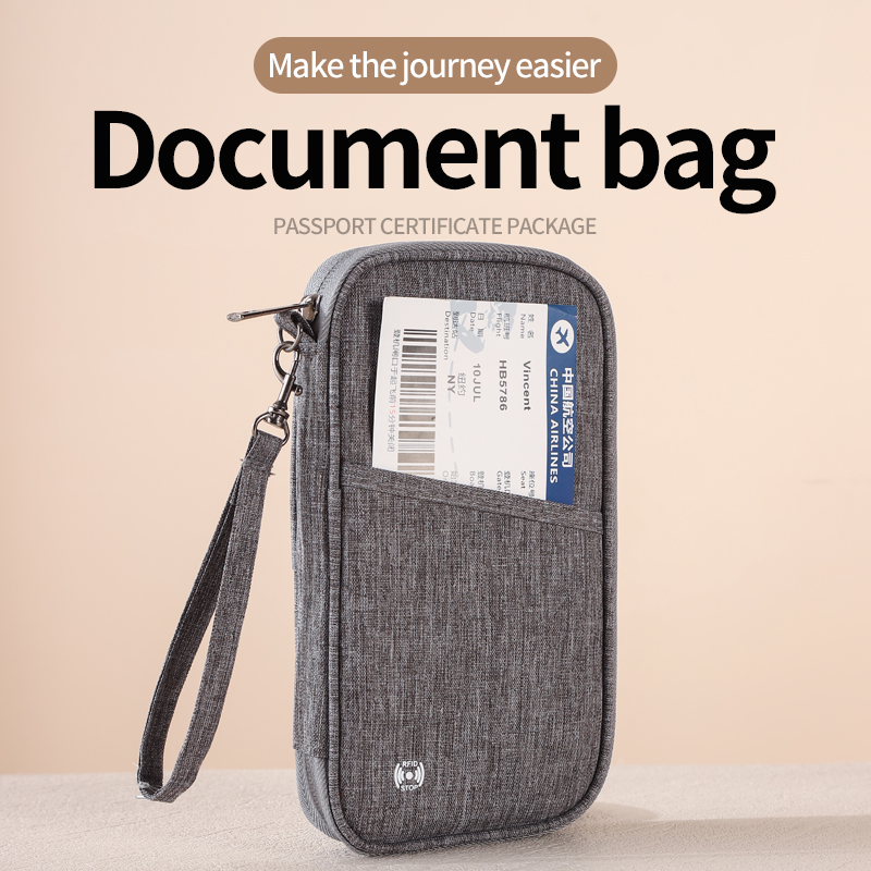 Travel Accessories Essentials - Portfel na paszport z ochroną RFID,