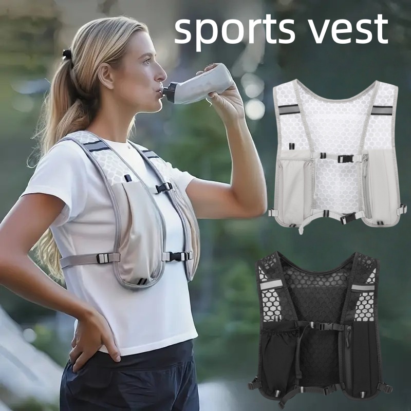 Hydration Pack Backpack - Unisexowa kamizelka do biegania, wodoodporny, oddychający