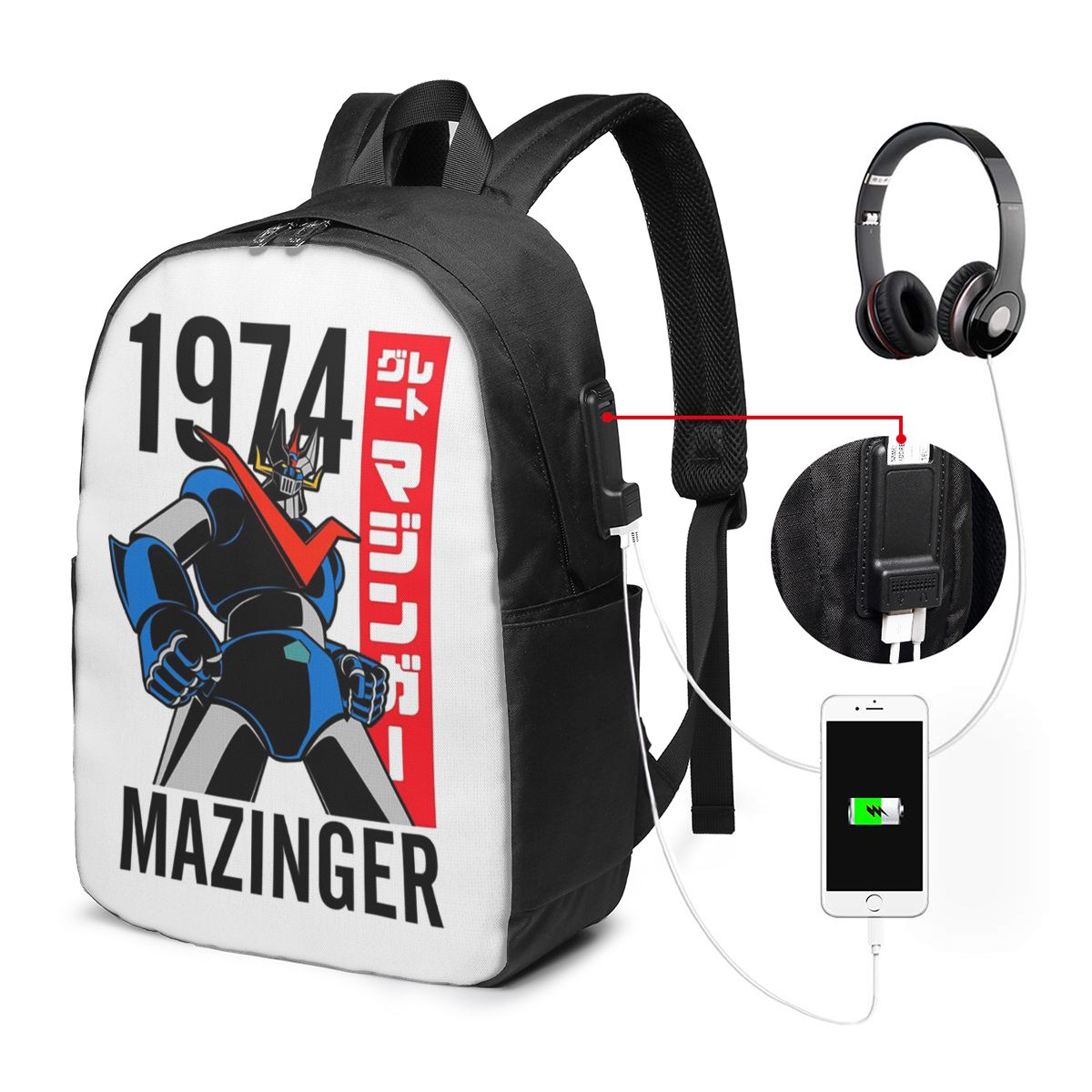 Travel Z - Plecak Anime Manga Mazinger Z Mad