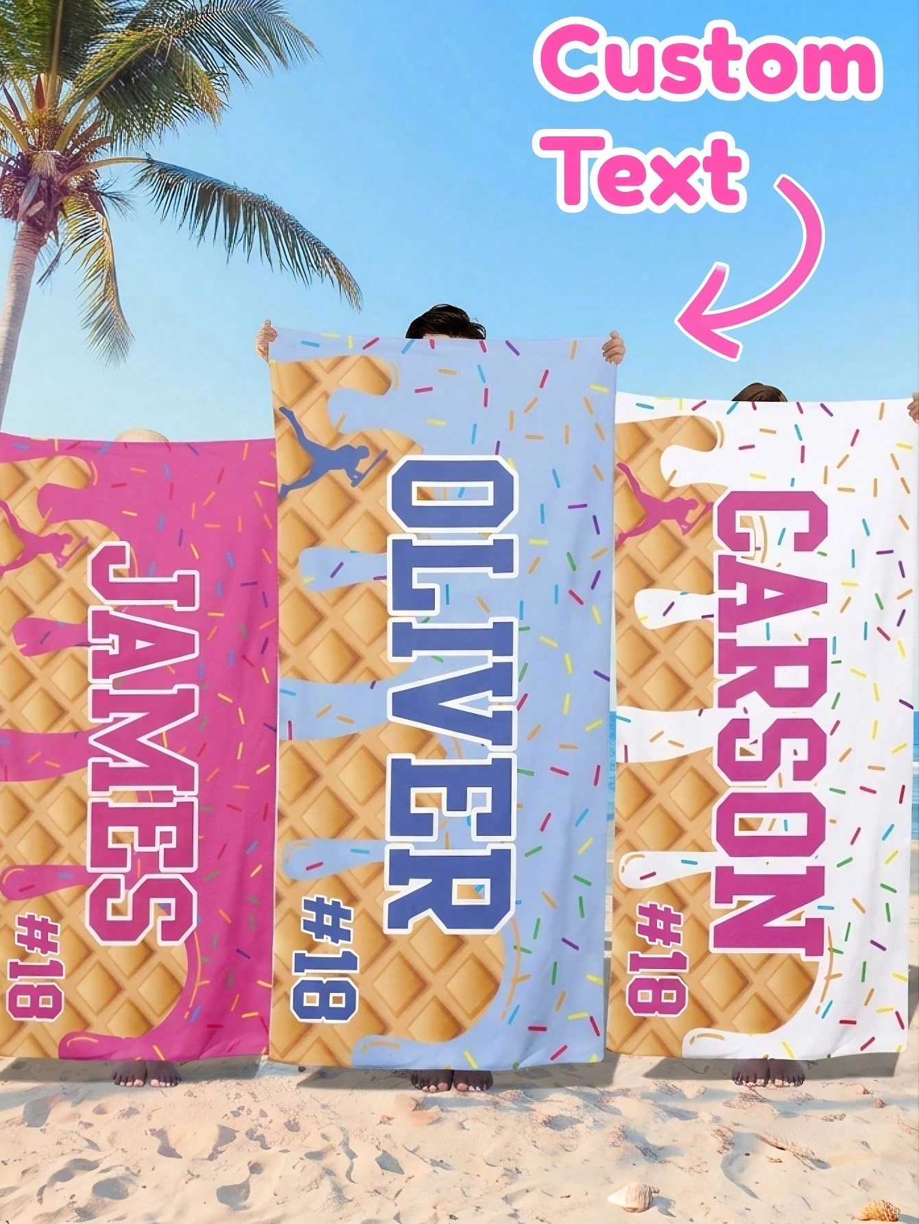 Travel Towel Quick Dry - 1 szt. Ręcznie Robiona Ręcznik Plażowy