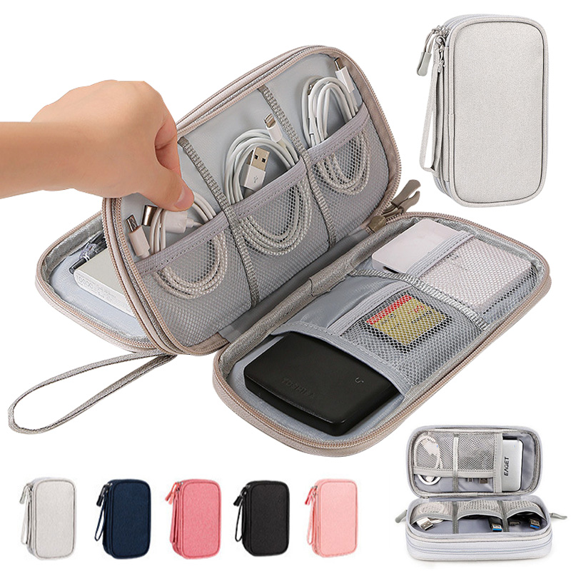 Travel Accessories In Bulk - Wielokolorowa Przenośna Torba Cyfrowa do Przechowywania