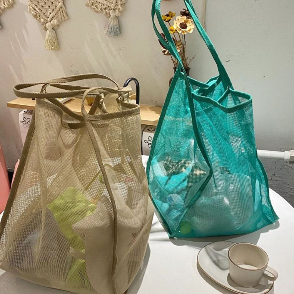 Siatkowa torba plażowa, lekka, – Travel Accessories recenzja i cena