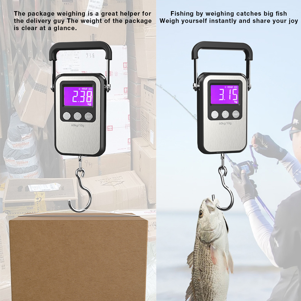 60Kg/10g przenośna waga z haki – Luggage Scale Hanging recenzja i cena