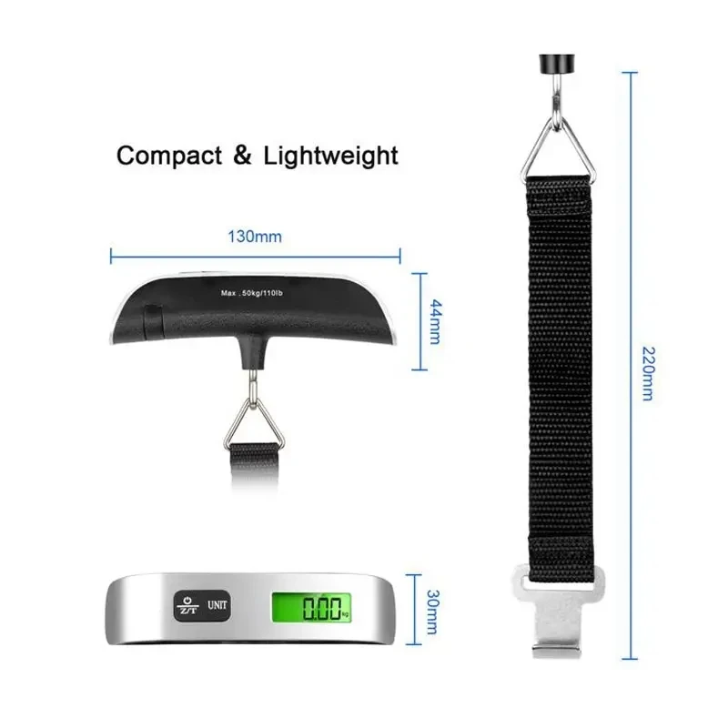 1 szt. Przenośna waga cyfrowy  – Luggage Scale Hanging recenzja i cena