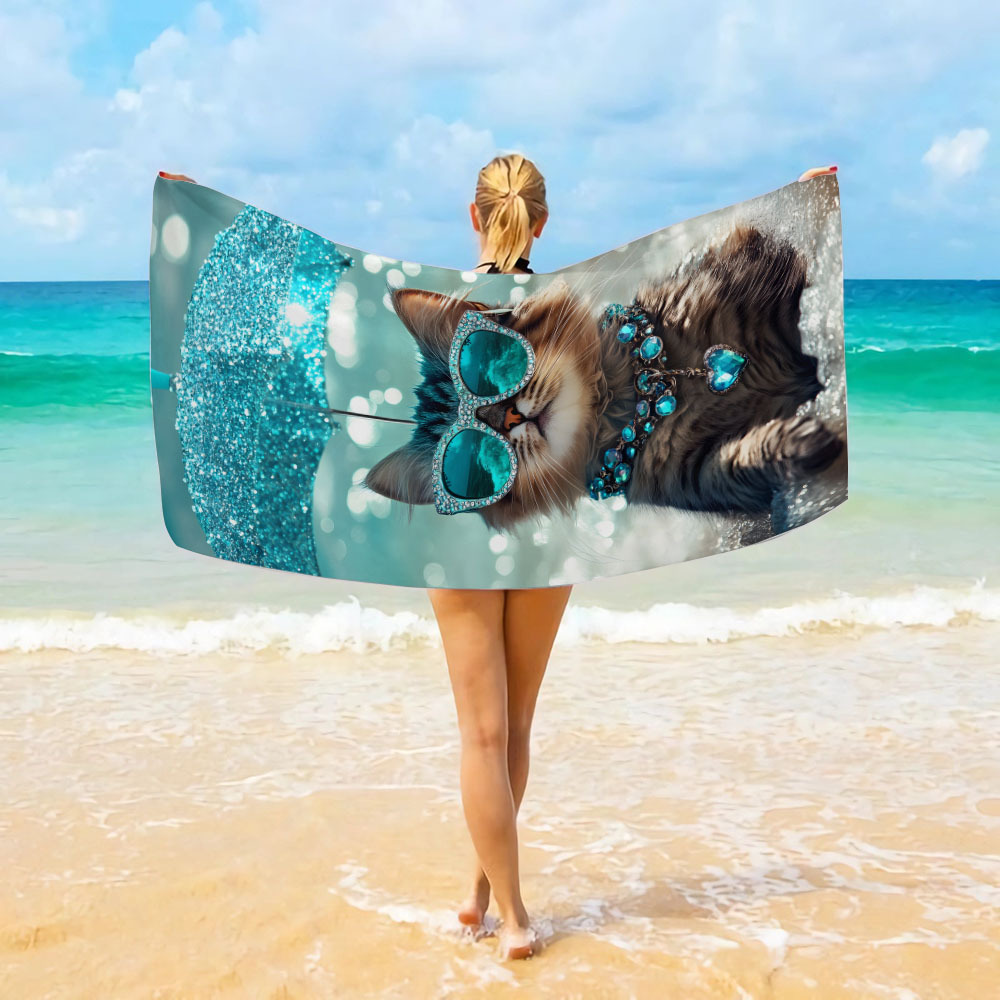1 szt. Duży ręcznik plażowy z  – Travel Towel Quick Dry recenzja i cena