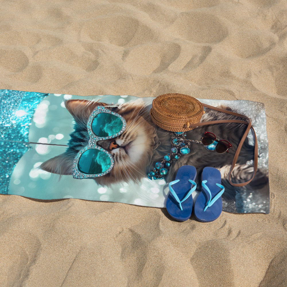 1 szt. Duży ręcznik plażowy z  – Travel Towel Quick Dry recenzja i cena