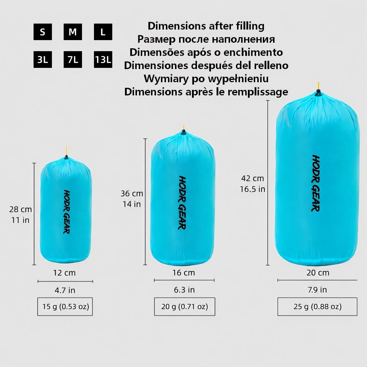 [HODRGEAR] Ultralekki Worek Wo – Hydration Pack Backpack recenzja i cena