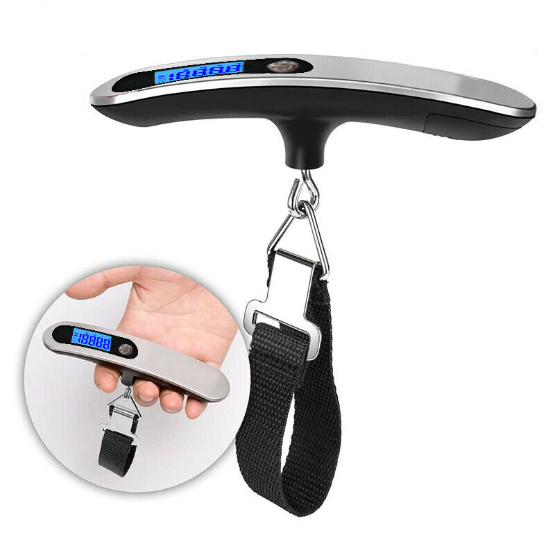 Przenośna waga cyfrowa 50kg 10 – Luggage Scale Hanging recenzja i cena