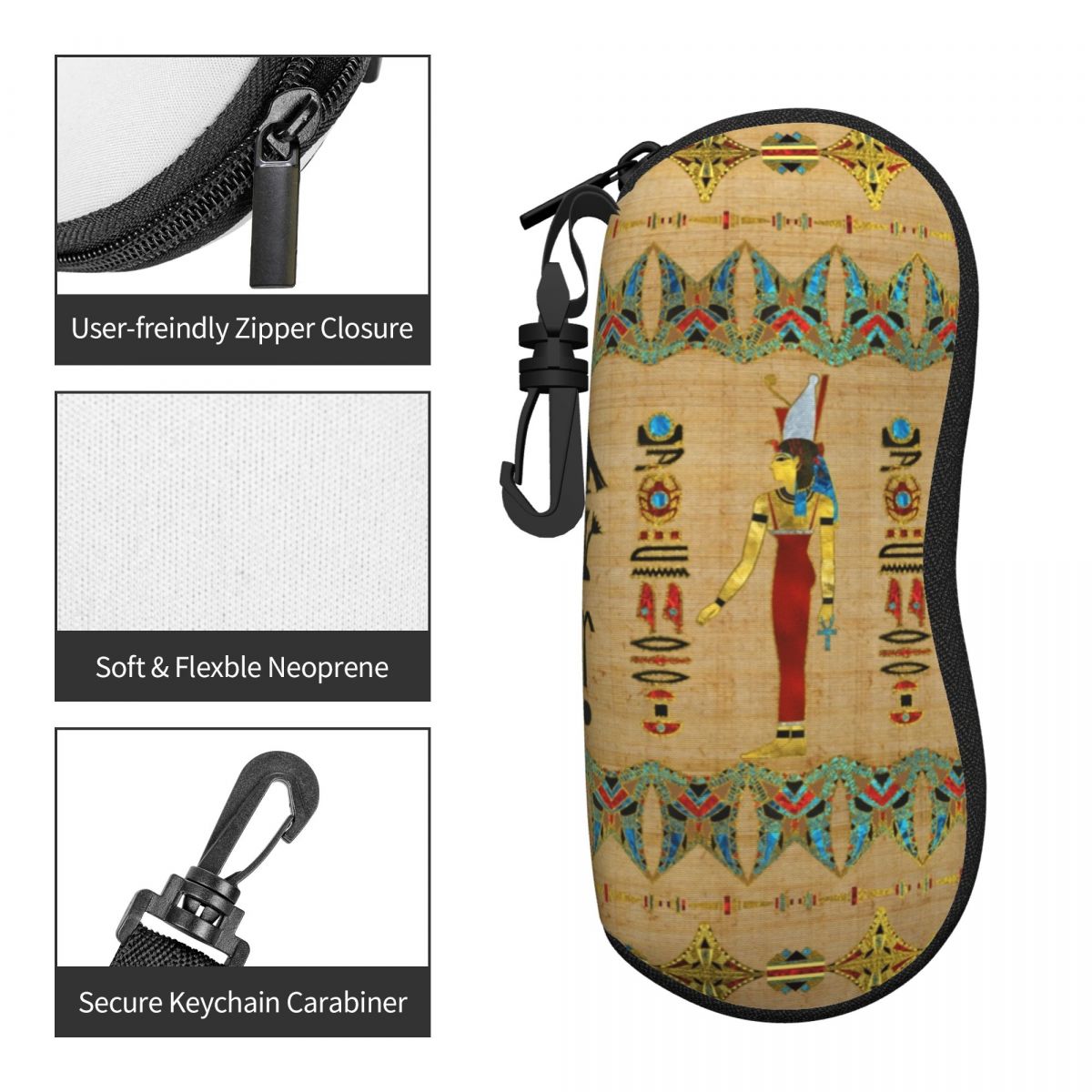 Etui na okulary z motywem egip – Travel Accessories Egypt recenzja i cena