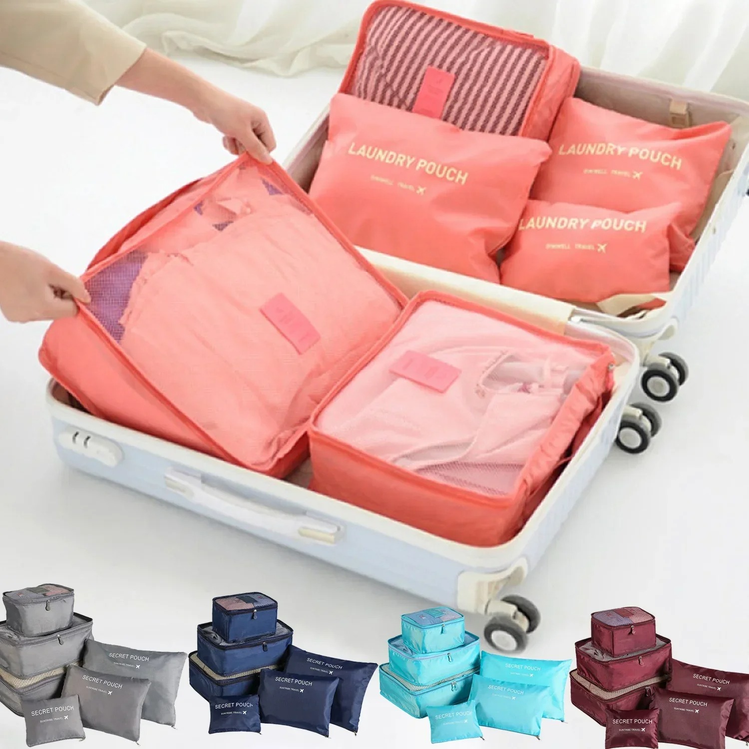 6-częściowy zestaw toreb do pr – Travel Accessories In Bulk recenzja i cena