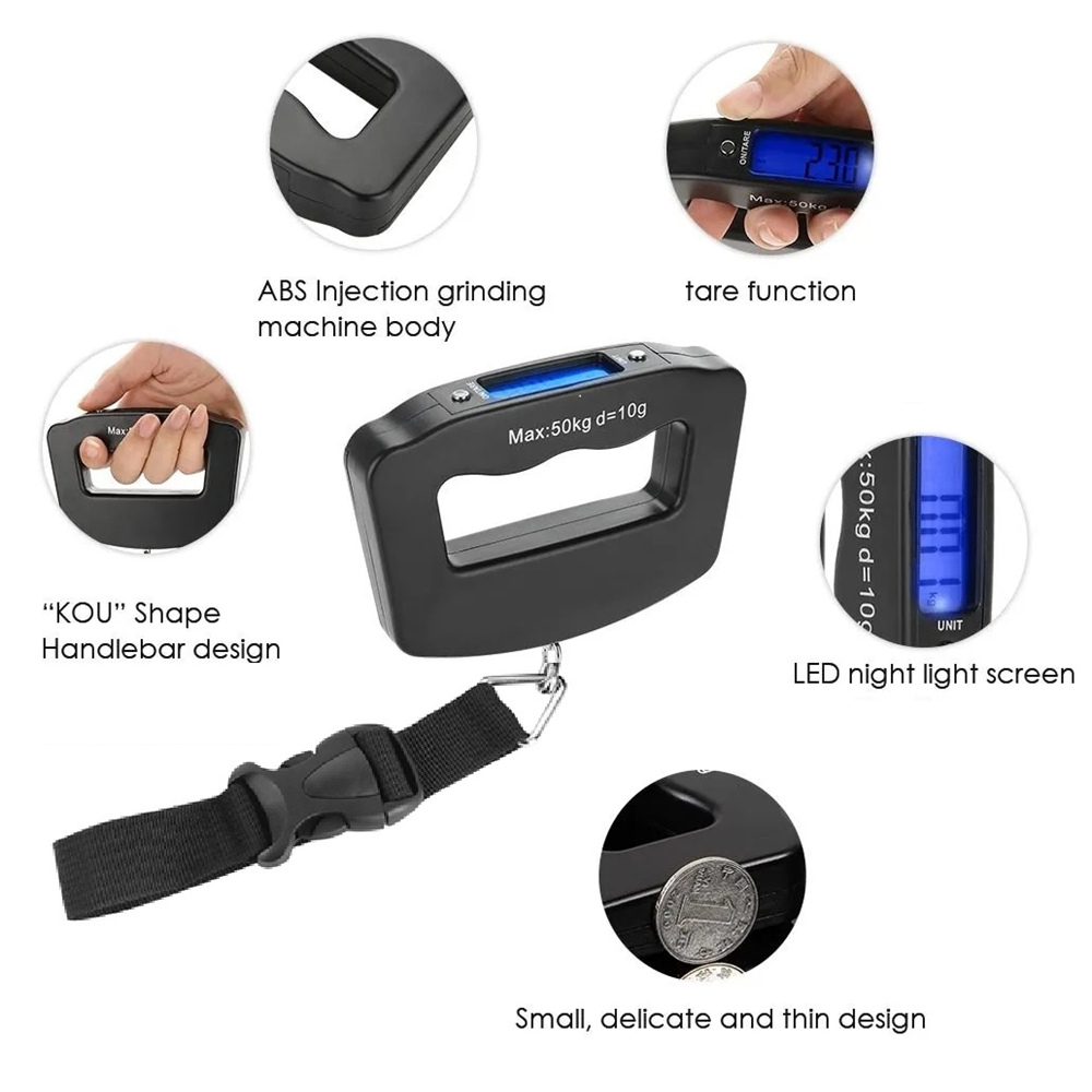 Przenośna cyfrowa waga wisząca – Luggage Scale Hanging recenzja i cena