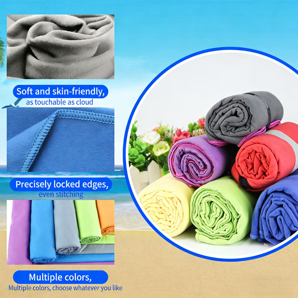 1 szt. Ręcznik plażowy z mikro – Travel Towel Quick Dry recenzja i cena