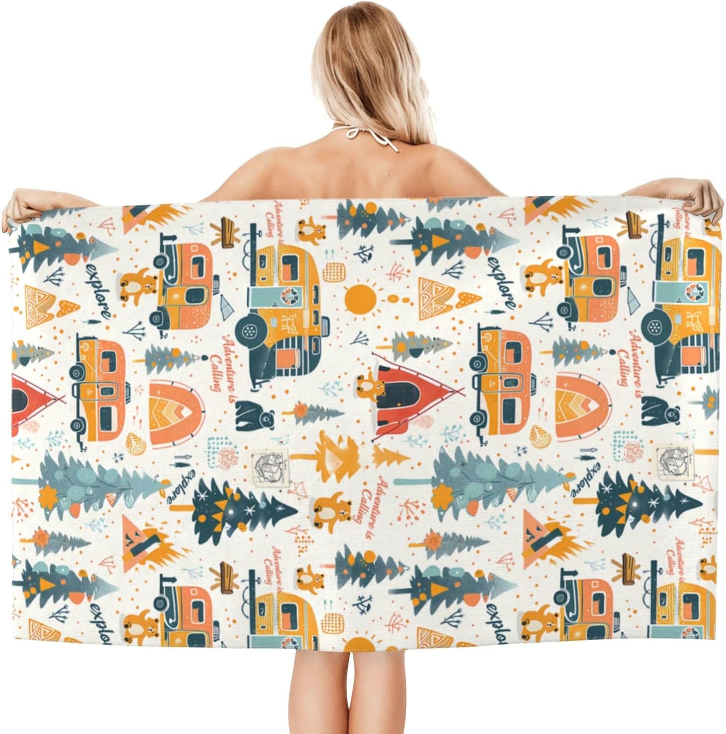 Ręcznik plażowy z mikrofibry,  – Travel Towel Quick Dry recenzja i cena
