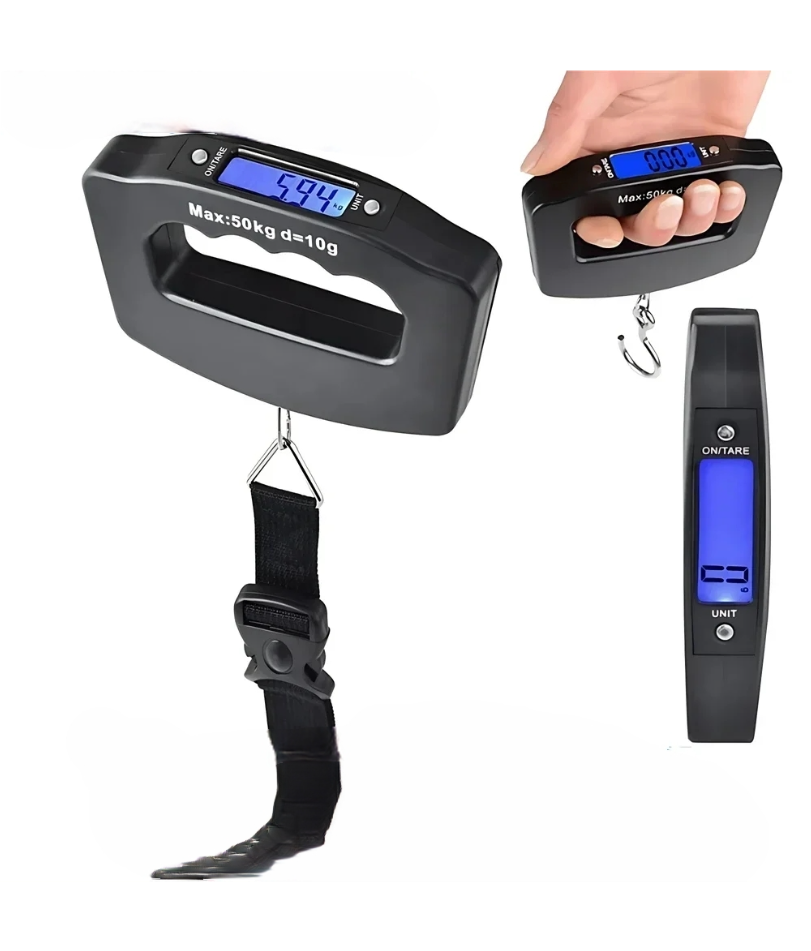Waga bagażowa cyfrowa 50 kg, p – Luggage Scale Hanging recenzja i cena