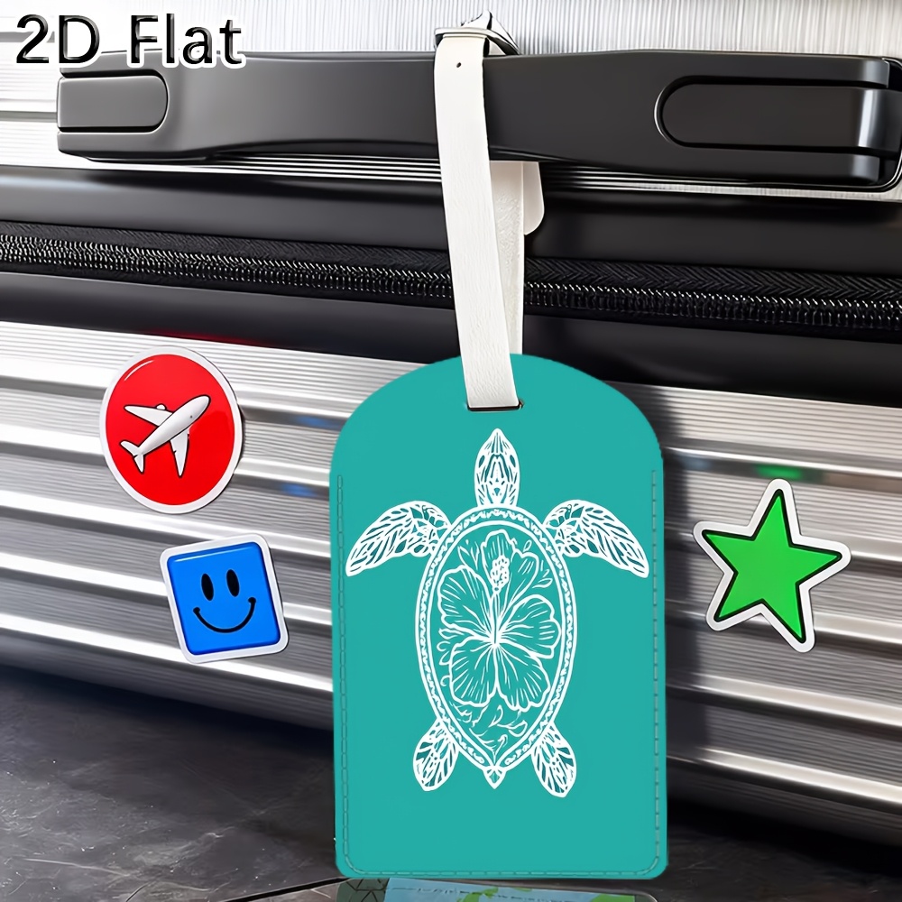 Etykieta na bagaż z rysunkiem  – Travel Accessories Drawing recenzja i cena